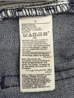 NWOT Old Navy Denim High-Rise Wow Wide Leg Women's Jeans, Size 4 thumbnail 11