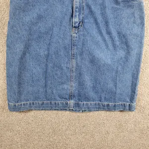 VTG Denim & Co Jean Skirt Womens 8 Blue Cotton Medium Wash Pockets USA thumbnail 10