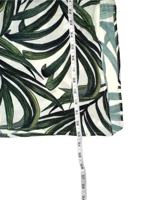 Show Me Your Mumu Byron Green Leaf Halter Mini Dress XS in Peruvian Palm Breeze thumbnail 8