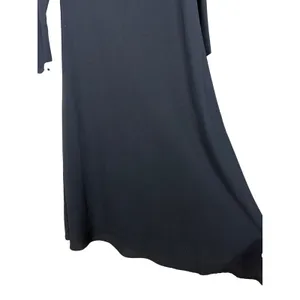 Chadwicks Womens Black Empire Waist Long Sleeve Maxi Dress Size 10 thumbnail 4
