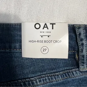 OAT NY NWT High Rise Boot cut size 27 Blue thumbnail 3