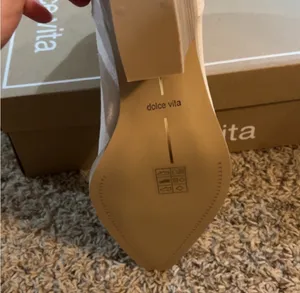 Women’s cream ankle boots thumbnail 3