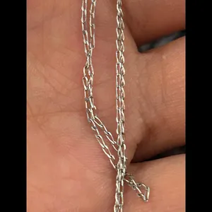 Necklace chain 925 sterling silver 18 inch h6 thumbnail 2