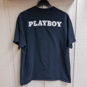 Playboy Distressed Black Tee thumbnail 4