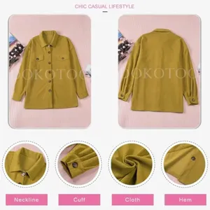 Dokotoo 2 Corduroy Button Downs size S shackets perfect for layering like new thumbnail 4