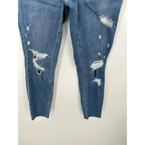 Old Navy Rockstar Super Skinny Distressed Medium Wash Jeans Womens‎ 2 Mid Rise thumbnail 3