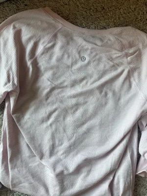 Lululemon Pink Align Long Sleeve 6 waist length thumbnail 5