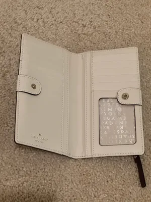 Kate Spade Dark Plum Card Holder thumbnail 4