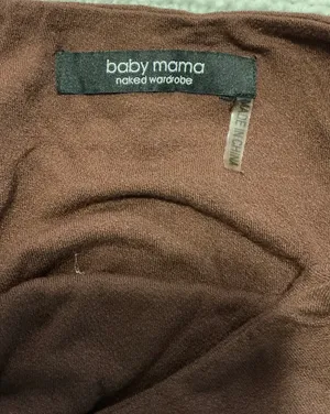🆕 NWOT Naked Wardrobe Baby Mama | Maternity Sleeveless Bodycon Dress thumbnail 5