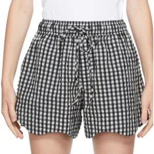 GANNI Gingham Seersucker Shorts Sk:‎ 34 US Size 2 thumbnail 1