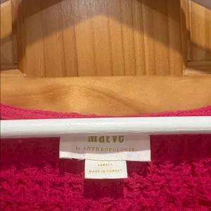 Maeve by Anthropologie Size XS Pink Blouse thumbnail 3