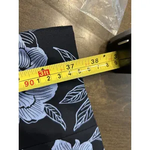 Ann Taylor Silk Sheath Dress Size 4 Blue Floral Classic Cocktail Wedding Formal thumbnail 6