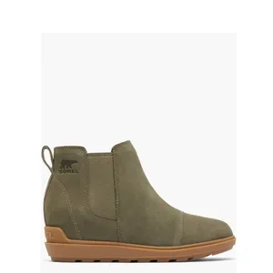 Sorel Evie II Waterproof Chelesa Bootie, Size 5.5 Stone Green, Leather/Suede NWT thumbnail 12