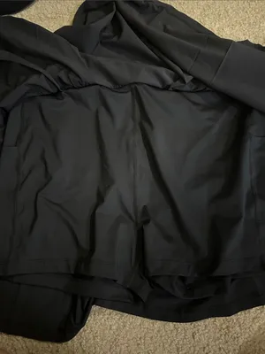 Beyond Yoga Black Pleated Skort Tennis Pickleball Golf Activewear Large thumbnail 4