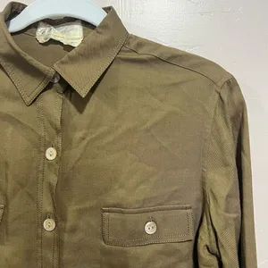 VINTAGE Gucci (1970’s) Military Button Down Top thumbnail 10