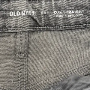 Old Navy Womens 00 Jeans Gray OG Straight High Rise Secret Slim Pockets thumbnail 6