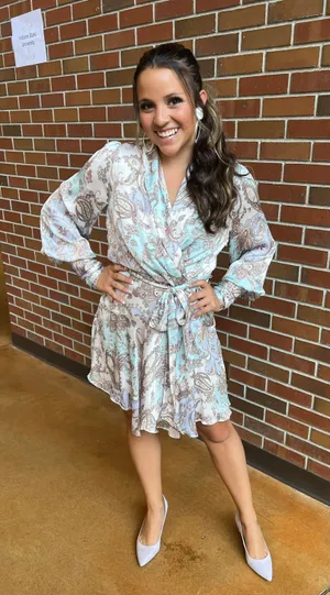 Boutique Paisley Dress Multiple thumbnail 1