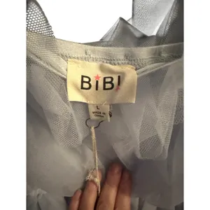 BiBi Light Blue Layered Organza Dress Lg thumbnail 5