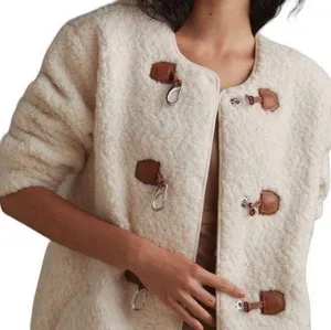 7 For All Mankind Ivory Sherpa
Boucle Jacket thumbnail 1