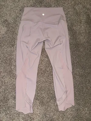 Lululemon Wunder Under High-Rise Crop 23" Scallop Mesh thumbnail 3