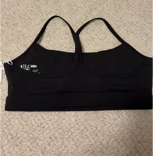 Kill Crew Black Sports Bra Size M thumbnail 2
