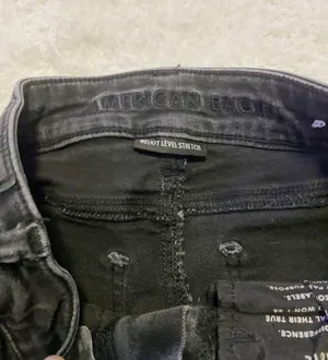 American Eagle Outfitters High Rise Distressed Skinny Jeans thumbnail 5