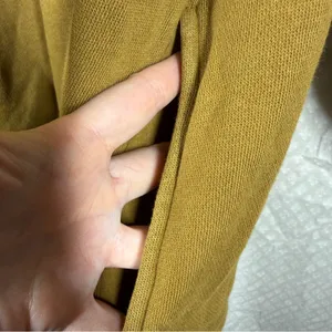 Aerie Olive Green The Sweat‎ Everyday Mock Neck Sweatshirt thumbnail 6