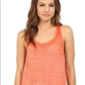 Free People Burnt Orange Tank Top thumbnail 1