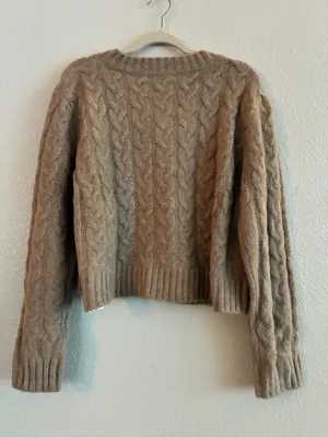 Alicia Cable Sweater Set by Mustard Seed thumbnail 6