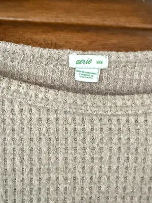 aerie tan/beige Sweater thumbnail 2