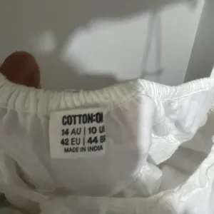 Cotton on white asymmetrical dress thumbnail 2
