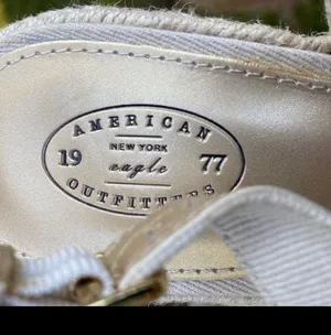 American Outfitters New never used Women Shoes Size 11 Wedge beige 5 in heel thumbnail 7