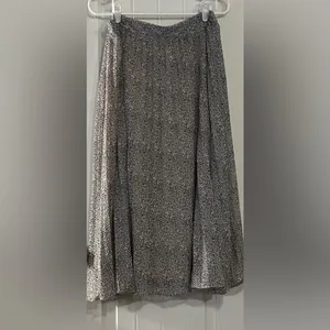 Hayden Los Angeles Women Chiffon Cheetah Skirt Fully Lined Sz L thumbnail 2