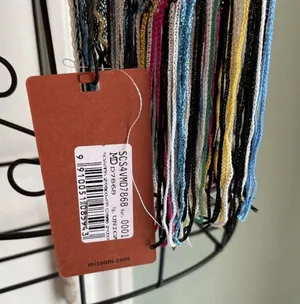Missoni multicolored striped zigzag Scarf thumbnail 4