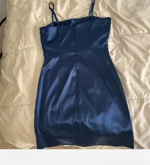 Navy blue dress thumbnail 2