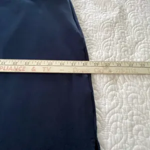 GAP Pencil Skirt Knee-Length Workwear Navy Side Slits Stretch Body Con Size S thumbnail 9
