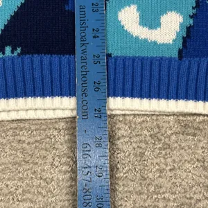 Blizzard Bay Sweater Womens XL Blue Cat Christmas Presents Gifts Ugly Pullover thumbnail 7