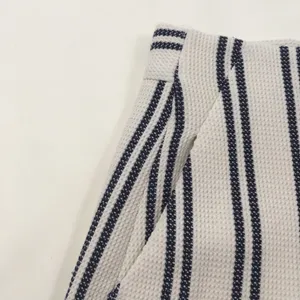 Zara High Waist Stripe Shorts XS thumbnail 5