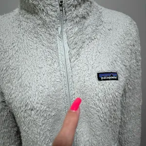Patagonia Los Gatos Full Zip Jacket Sherpa Gray Medium Fur Fuzzy Sherpa thumbnail 8