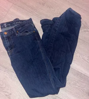 7 For All Mankind Dark Blue Jeans thumbnail 1