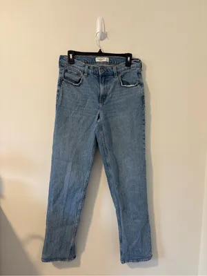 Abercrombie The‎ 90’s Straight Mid Rise 29 Long thumbnail 2
