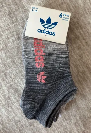 Adidas Women’s No-Show Socks 6-Pack Superlite Assorted Colors 5-10 thumbnail 1