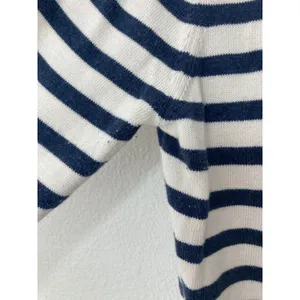 Pact Organic Cotton Earthcore Gritty Boho Granola Girl Striped Cardigan Sweater thumbnail 6