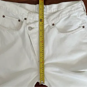 Agolde Criss Cross Wide Leg Denim Jeans 32 thumbnail 11