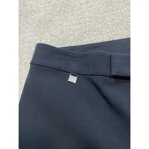 Lauren Ralph Lauren Black Flat Front Straight Dress Pants Size 8 Classic Stretch thumbnail 9