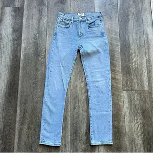 Agolde Vintage Wash Toni Jeans 24 High Rise Light Blue Designer Denim thumbnail 5