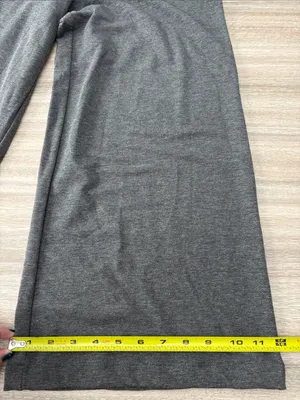 Gudrun Sjoden Stretch Pull On Cropped Capri Pants Women Size XS Grey thumbnail 6