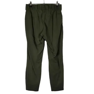 Lululemon On‎ The Fly Dark Olive Straight Leg Athletic Pants 4 thumbnail 4