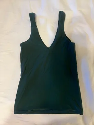 Aerie Dark Green Tank Top thumbnail 2