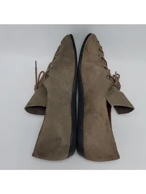 G Wiz Womens Dark Beige Rusty 261037 Suede Lace Up Solid Pump Shoes Size 7M thumbnail 9